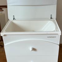 Fasciatoio bagnetto con cassettiera Foppapedretti