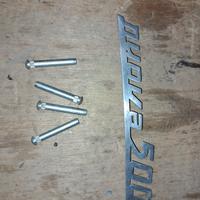 scritta emblema fiat 500