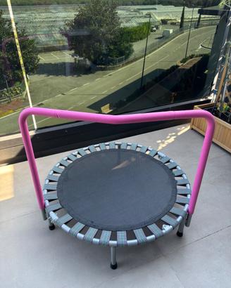 Tappeto elastico bambini con maniglion