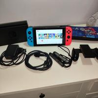 Nintendo switch V2 + accessori 