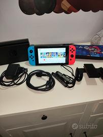 Nintendo switch V2 + accessori 
