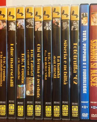 11 dvd collezione film Toto