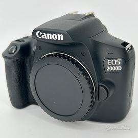 Canon eos 2000d solo corpo