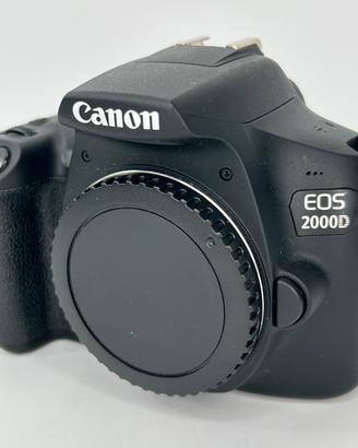 Canon eos 2000d solo corpo