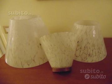 Paralumi vetro di murano