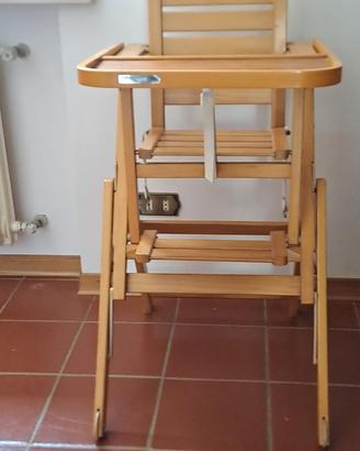seggiolone legno foppapedretti