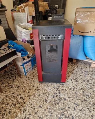 stufa a pellet linea vz  lvz006-08  8kw 