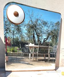 Specchio bagno grande con luce integrata