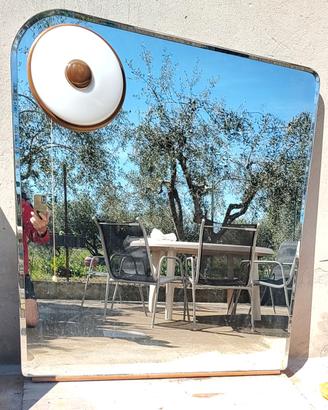 Specchio bagno grande con luce integrata