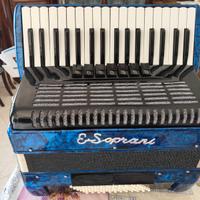 Fisarmonica 72 bassi 34 tasti