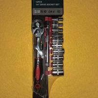 Set chiavi a bussola 12 pezzi CR-V