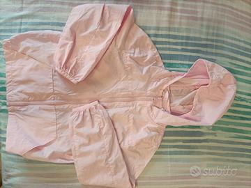 giacca impermeabile OVS bambina 5-6 anni 
