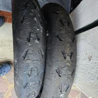 GOMME ANTERIORI USATE 120/70 MICHELIN POWER CUP 2