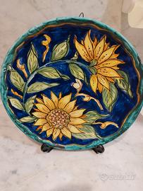 piatto da muro in ceramica 