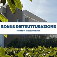 Trilocale con balcone abitabile 26 mq - mare 350 m