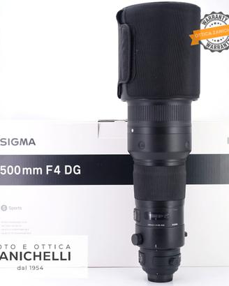 SIGMA 500 f/4 DG SPORT (Nikon) Usato (G701)