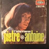 Antoine - " PIETRE" vinile 45 giri