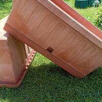 fioriera rettangolare 80 cm