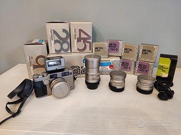 Contax G2 + 4 obiettivi Carl Zeiss + accessori