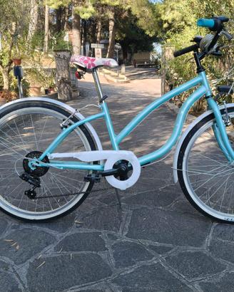 Bici Trubbiani Cruiser 24" da ragazza