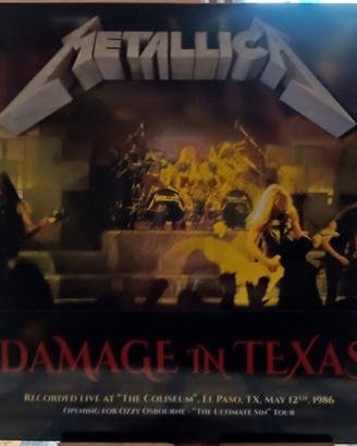 Vinile Metallica Damage in Texas 