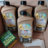 Kit filtro Mann olio Total first ineo Quartz 0W-30