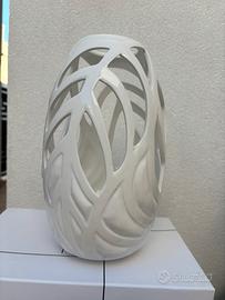 Vaso da arredo bianco moderno