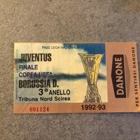 Biglietto finale UEFA Juventus