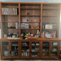 libreria vintage molto grande 