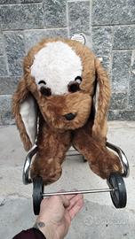 Cagnolino Vintage a dondolo cavalcabile anni 70