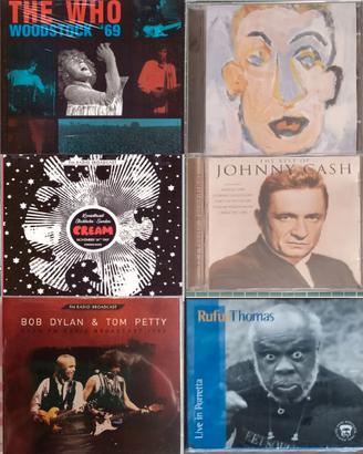 .12 CD Beatles Hendrix Who Cream Iggy Pop Dylan ..