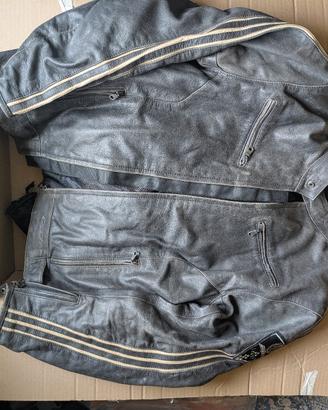 Giacca moto in pelle Ixon Opium Vintage