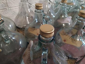 Damigiane in vetro 5 Lt.