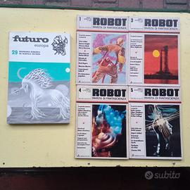 Fantascienza, riviste FUTURO EUROPA e ROBOT