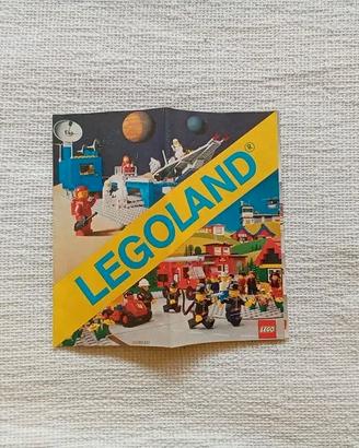 Legoland catalogo depliant 1980 LEGO