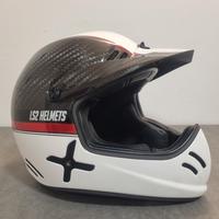 Casco da cross in carbonio