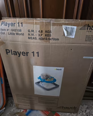 Girello Neonati Hauck Player 11 (Little World)