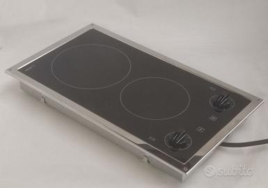 Top vetroceramica radiante 2 fuochi
