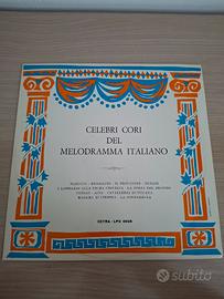 Vinile 33 Giri - Celebri Cori Melodramma Italiano