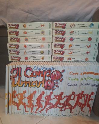 Esplorando il corpo umano (45 volumi+12vhs)