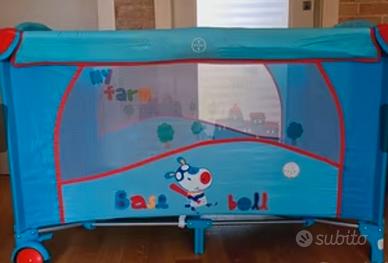 Lettino da campeggio praticamente nuovo