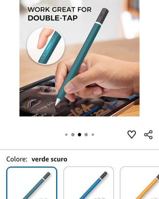 Custodia silicone per Apple Pencil 2