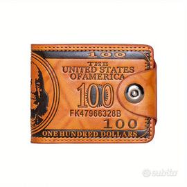 Portafoglio retrò "Dollaro" porta carte di credito