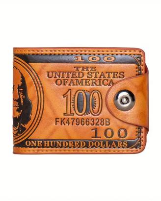 Portafoglio retrò "Dollaro" porta carte di credito