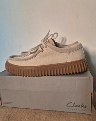Clarks tohrill white taglia 44 