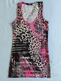 Canotta donna TEZENIS disegno animalier