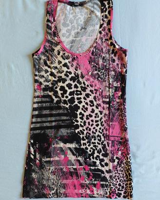 Canotta donna TEZENIS disegno animalier