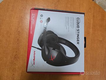 cuffie + mic Hyper x cloud stinger