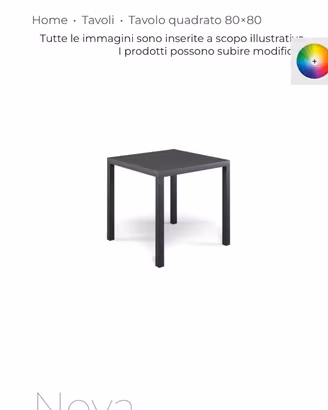 Tavolo emu nova