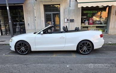 Audi A5 Cabrio 2.0 TDI S-Line 170 CV 2011 Bianca